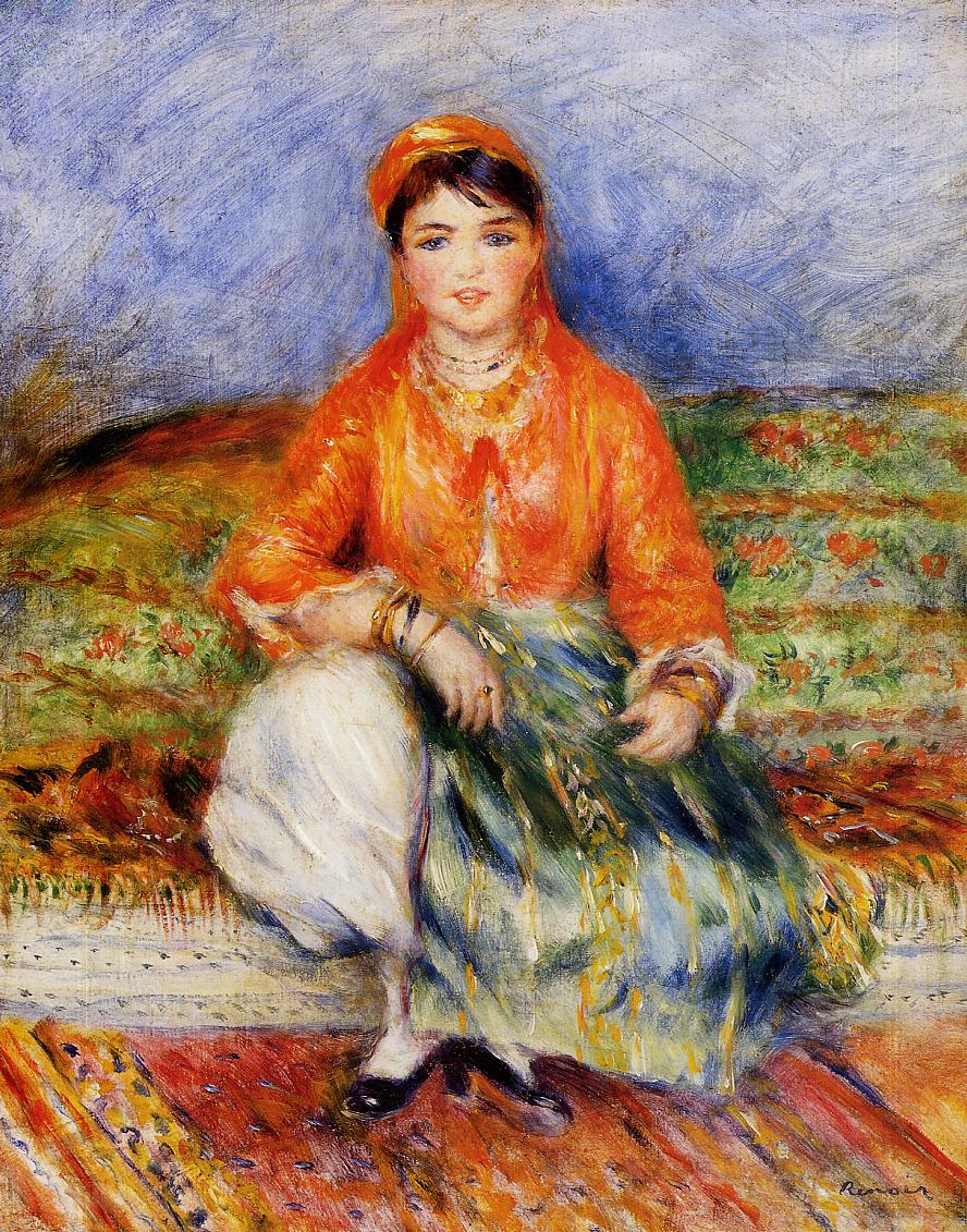 Algerian girl 1881